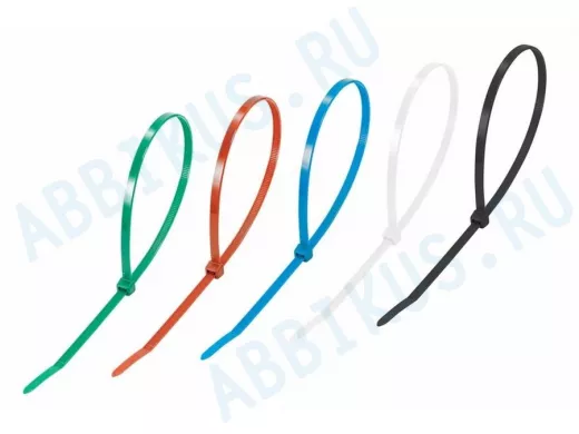 400х5мм кабельный хомут (стяжка нейлонoвая) nylon цветные (25 шт) REXANT