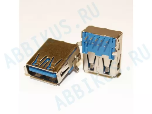 Разъём компьют: гнездо USB-A 9pin 3.0 на плату