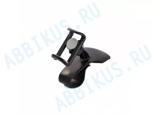 Автодержатель  Q024, на панель, скоба, черный