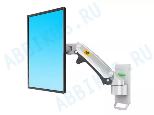 Кронштейн  NB F120 chrome с газлифтом 17"-27" до 7кг