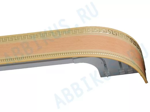 200см карниз ДНК Меандр 3 БУК в индивид. упаковке ультракомпакт