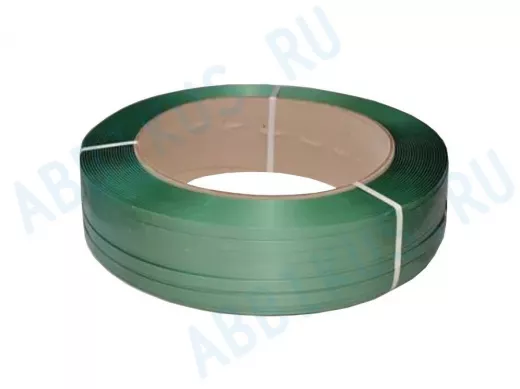 Лента ПЭТ 16x0,8 мм зелёная (цена за рулон 1400м)