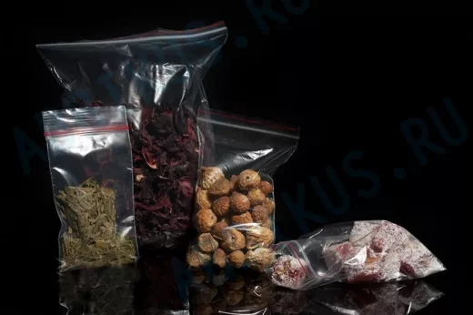 Пакет с защёлкой (замком)   80х180мм "PKT-16692" грипперы с застёжкой Zip-Lock 100шт (цена за 1шт)