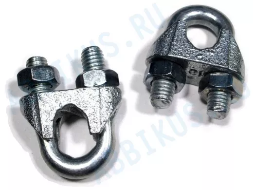 Зажим для стальных канатов DIN 741 10мм