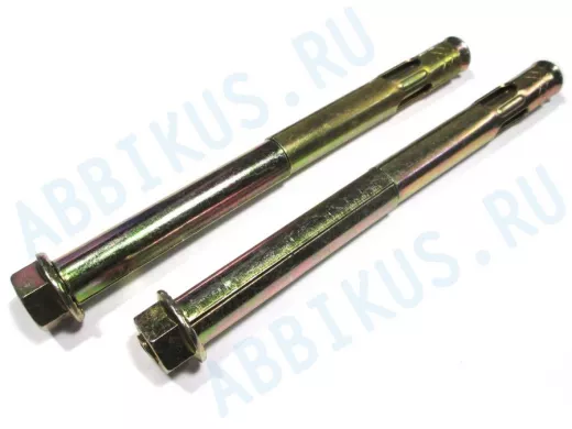 Анкерный болт с гайкой  8х 80 (  1шт) "ABI-KREP 16756" 0,027кг резьба М6, вес 1шт 26,05г