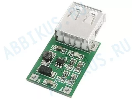 Модуль DC-DC повышающий вход 0,9-5В выход 5В USB раз.0,5А