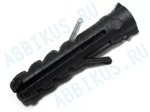 Дюбель  6х30 полипропилен УС, чёрный