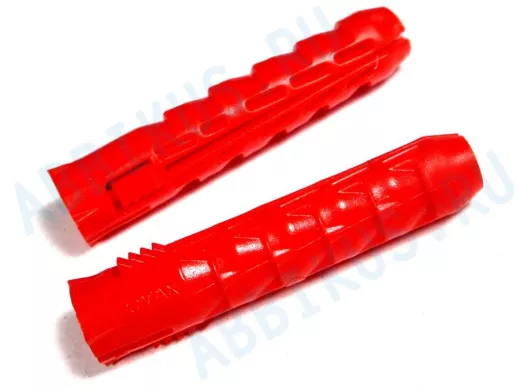 Дюбель  8х 40 полипропилен, красный