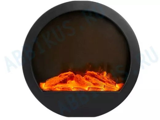 Светильник ФАZA  FL-D36USB (светильник-камин,- 3хLR14, круглый). Декоративный светильник с реалистич