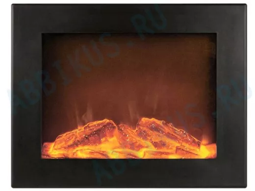 Светильник ФАZA  FL-L34USB (светильник-камин- 3хLR14, квадр). Декоративный светильник с реалистичной