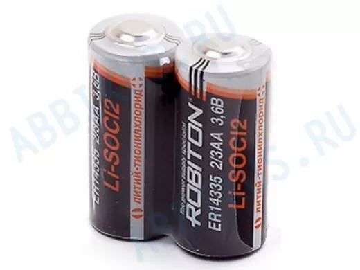 Специальные элемент (спецэлемент) ROBITON ER 14335-SR2 (2/3 AA) 3,6V