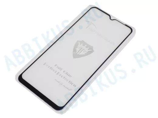 Стекло защитное Xiaomi Redmi 9A/9C/Poco M3/Poco M2, чёрное, Mtb Full GC, тех.пак.