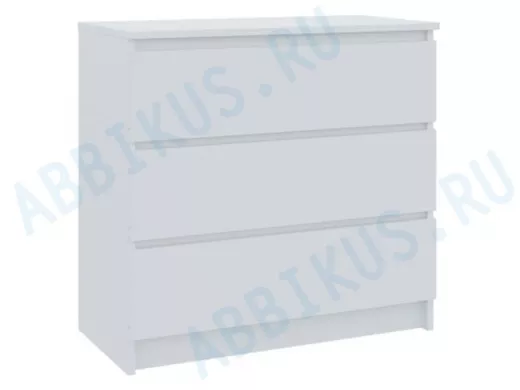Комод МК 800.1 804*770*404 МС Мори ЛДСП Корпус/фасад белый
