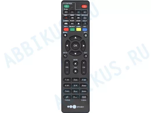Пульт для спутниковых ресиверов Akado DTC4031 ic Delly .SAT