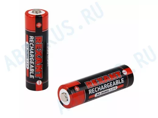Аккумулятор AA 2300 mAh 1,2В REXANT блистер 2 шт