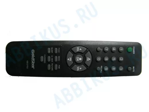 Телевиз. пульт  GoldStar  105-210J orig