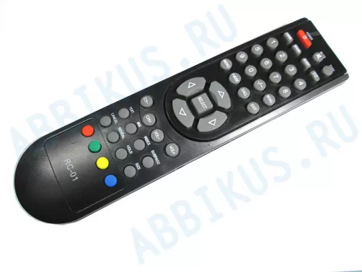 Телевиз. пульт  SHIVAKI  RC-01 RC-A3-01  ts-lcd-1532 ic ts-lcd-1962-2670-3270 RC-A3-01