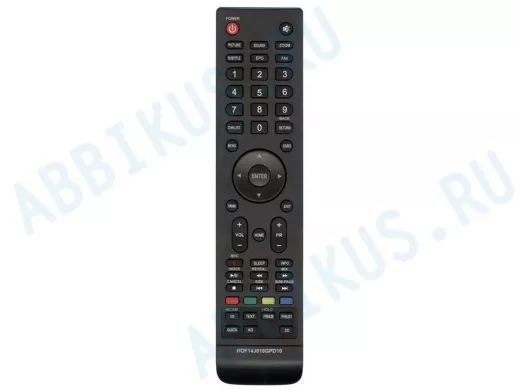 Телевиз. пульт  SUPRA HOF14J016GPD10, HOF14H536GPD5 ic Aiwa,  Goldstar,