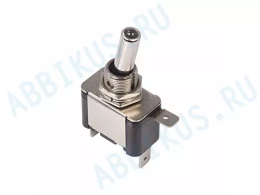 Тумблер 12V 20А (3c) ON-OFF однополюсный  с синей LED подсветкой  REXANT