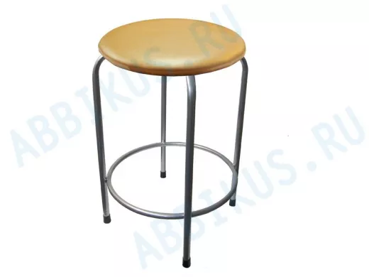 Табурет с подставкой для ног и полкой 