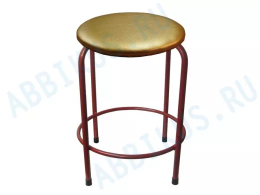 Табурет с подставкой для ног и полкой 