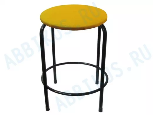 Табурет с подставкой для ног и полкой 