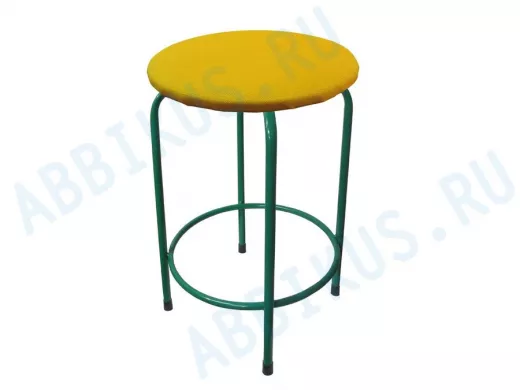 Табурет с подставкой для ног и полкой 