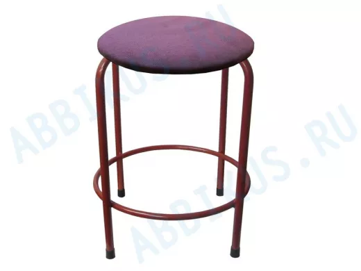 Табурет с подставкой для ног и полкой 