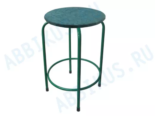 Табурет с подставкой для ног и полкой 