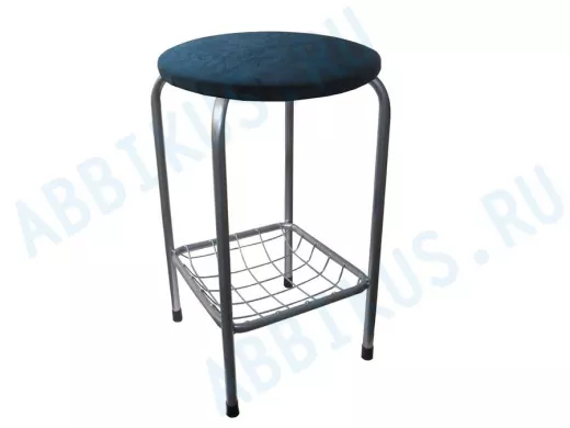 Табурет с подставкой для ног и корзинкой для вещей 