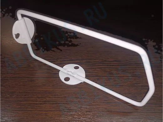 Кронштейн (К СТЕНЕ) для полки, высота 7см, вылет 15,4см, серый "ПАПАОС 214450" треугольный