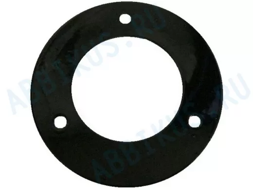 Кольцо под растяжек для трубы 51мм, черный 