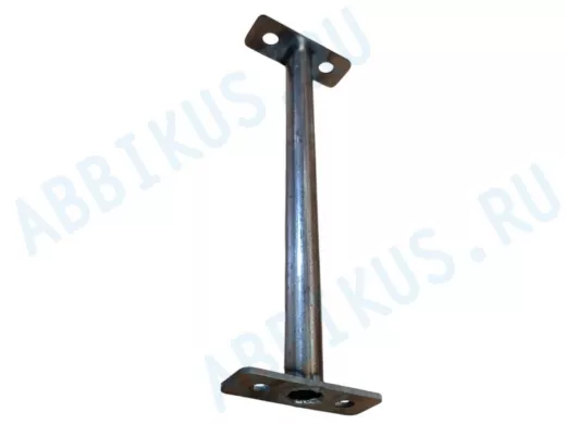 Кронштейн для многоуровневых полок, диаметр 12мм длина 165мм, черный, 1 шт 