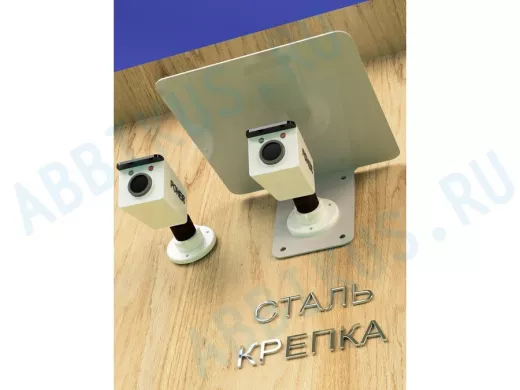 Кронштейн-козырёк для камеры "POHER-216826" 24х27см, сталь 2 мм, разборный, угол 70гр, серый