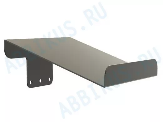 Козырёк для камер видеонаблюдения "IPAHD-91BK-216851" черный для кронштейнов IPAHD,сталь 2мм,19х20см