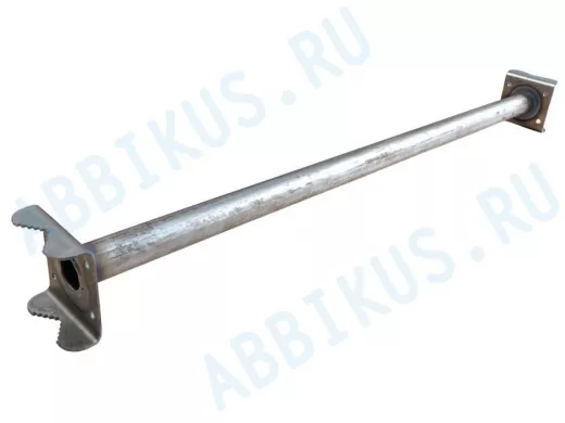 Кронштейн для параллельных труб диаметром от 15 до 51мм длина  75см "HIWOLL-217079" стальной, серый