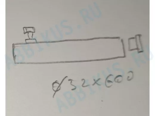 Секция антенная 60 см с заглушкой 