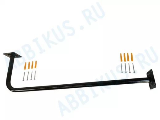 Поручень угловой для домов к стене или потолку, ширина 100см высота 30см 