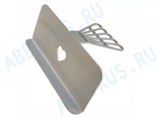 Подарок-сувенир спортсмену бадминтонисту, держатель для смартфона, серый 