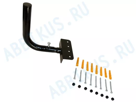 Кронштейн антенный на торец крыши, поворотный, вверх 50 см, 5х15см 