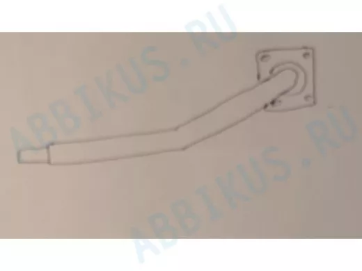 Поручень, конечный, угол 35гр, 80см, левый 