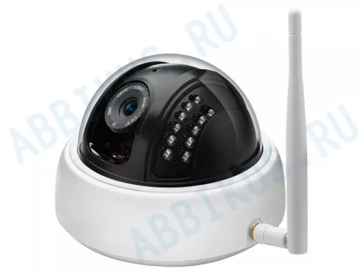 IP видеокамера купольная 2Mp с Wi-Fi  OT-VNI14 с ИК подсветкой, Android: CAM-HI, Computer: CMS