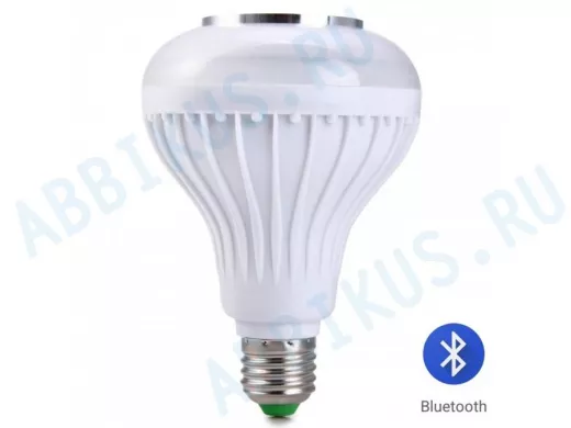 Лампа LED BLUETOOTH "ABBIKUS-22520" без пульта, переключением цветовых эффектов,регулировка яркости