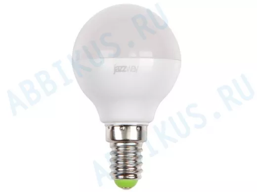 Светодиодная лампа JazzWay PLED-SUPER POWER  G45  7W=60W  3000K  530Lm  E14   230/50