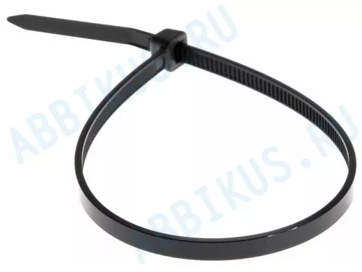 200х4,8мм кабельный хомут (стяжка нейлонoвая) nylon 100 шт. чёрный REXANT