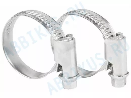 Хомут червячный цинк  20-32 мм 