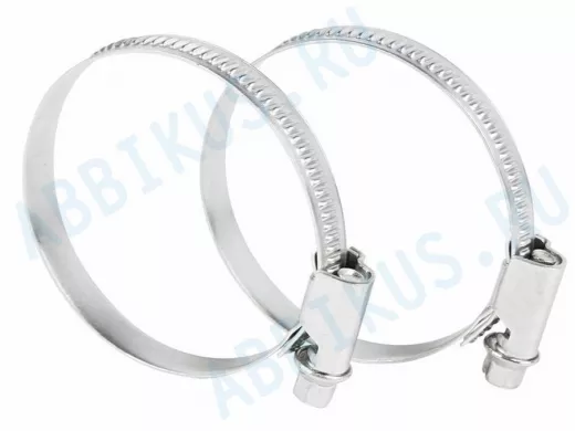 Хомут червячный цинк  40-60 мм 