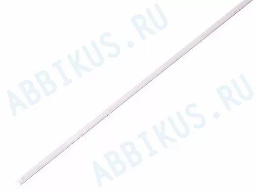 1.0 / 0.5 мм 1м термоусадка белая  REXANT