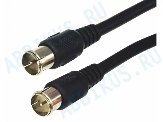 Шнур F штекер / F штекер  1.5метра  REXANT (быстросъёмные разъёмы)