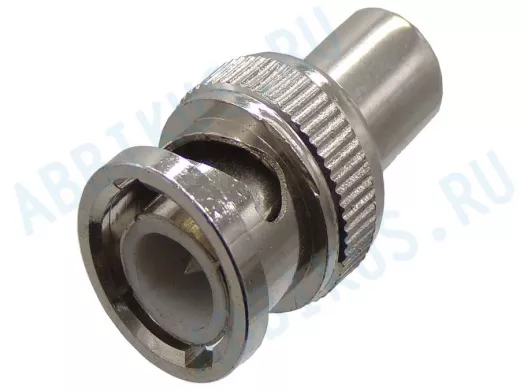 Переходник BNC-штекер / RCA (тюльпан)-гнездо